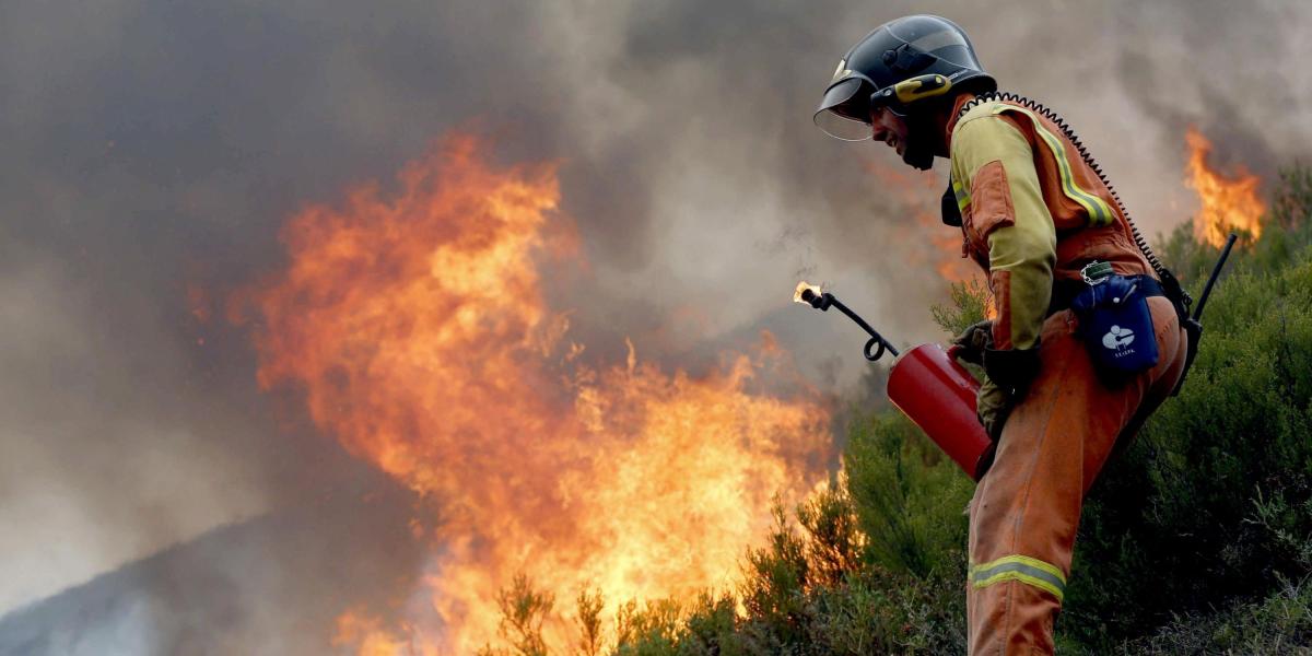 Al menos 39 personas murieron en los incendios forestales que devastaban este lunes varias áreas de Portugal y de la vecina región española de Galicia, atizado por fuertes vientos originados en el huracán Ophelia.