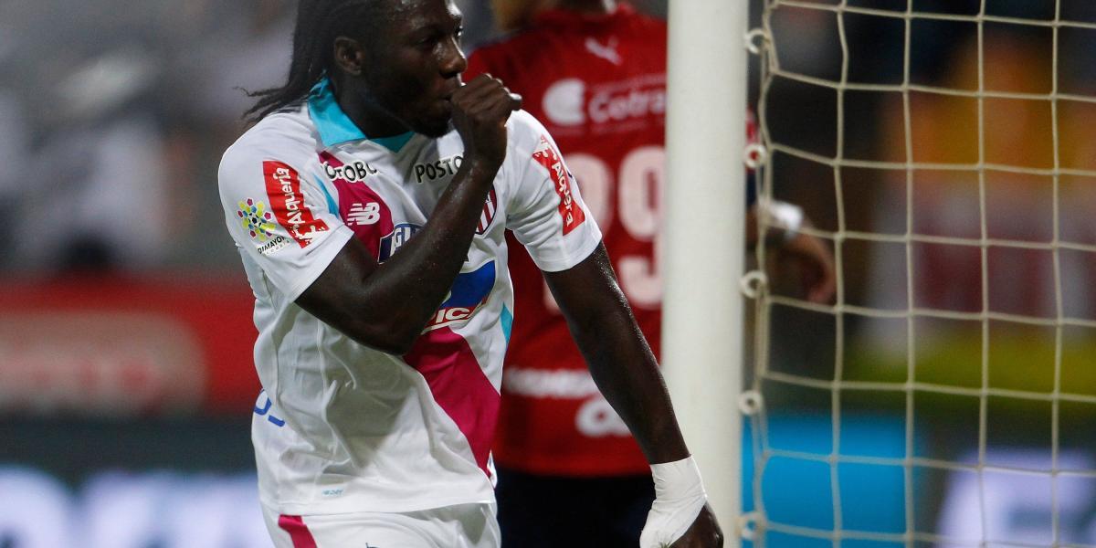 Yimmi Chará le anotó gol al Medellín el domingo en la Liga. Ahora jugará frente al mismo rival en la final de la Copa Colombia.