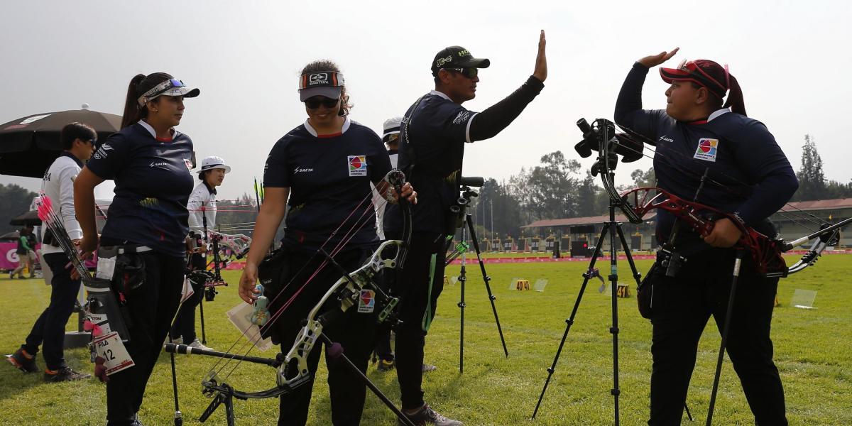 El equipo de Colombia integrado por Sara López, Alejandra Usquiano y Nora Valdez jugará la final de la prueba con arco compuesto del Mundial de tiro con arco al aire libre que se realiza en Ciudad de México.