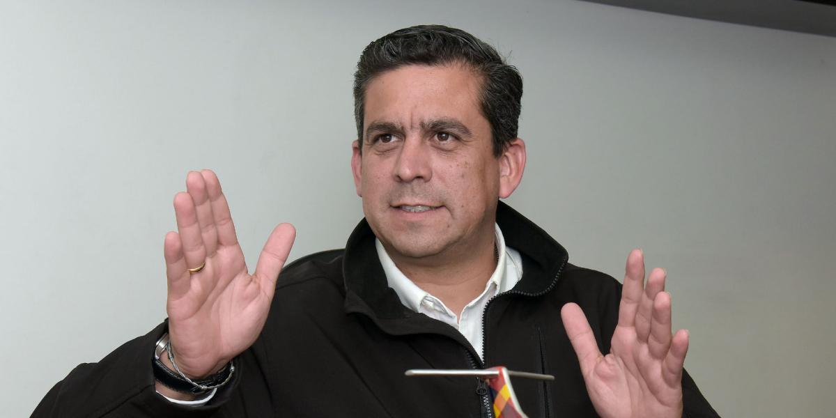 El capitán Jaime Hernández, presidente del sindicato de pilotos de Avianca.
