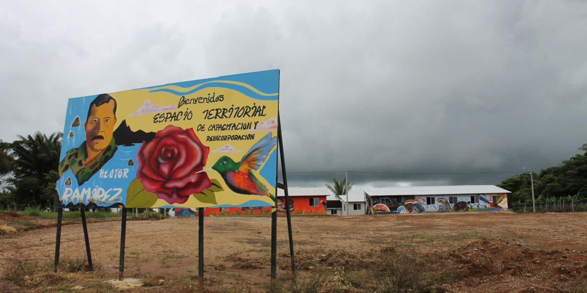 Héctor Ramírez se llama el pueblo fundado por excombatientes de las Farc en La Montañita (Caquetá). En él viven cerca de 200 personas.