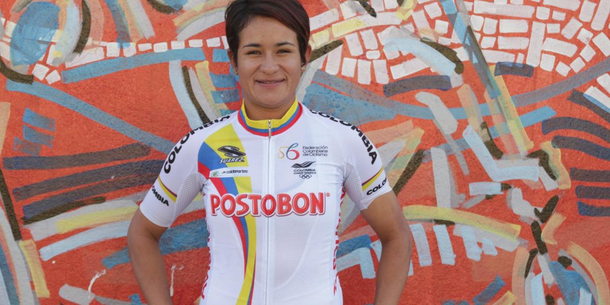 Ana Cristina Sanabria, ciclista colombiana.