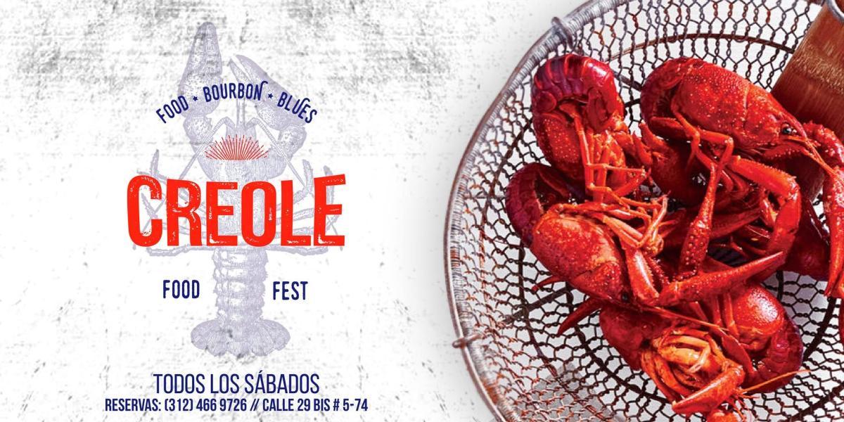 A partir del próximo sábado 28 de octubre y todas las tardes de sábado en el escenario restaurante Smoking Molly será el anfitrión del Creole Food Fest.