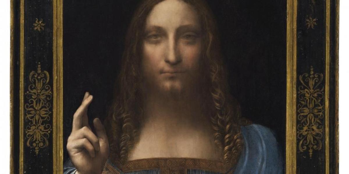 Salvador Mundi

‘Salvator Mundi’, el último cuadro en manos privadas de Leonardo da Vinci que data de alrededor del 1500 d. C. y uno de los menos de 20 que quedan será vendido por unos 100 millones de dólares en una subasta de Christie's en noviembre, haciendo de esta pieza una de las obras más caras entregadas hasta el momento.