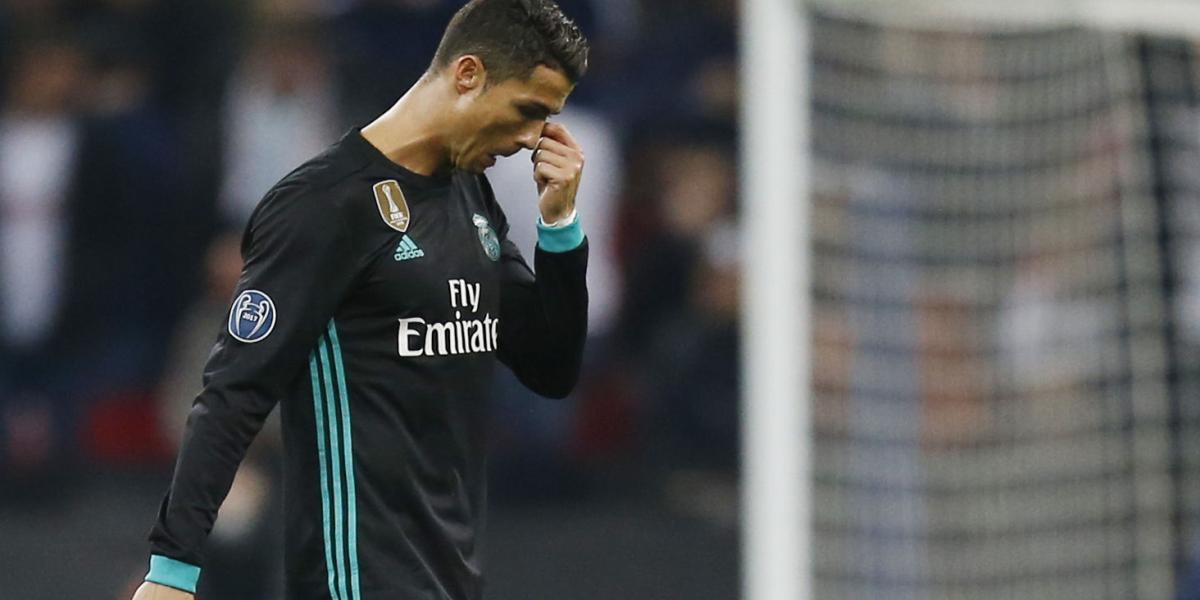 Cristiano Ronaldo se lamenta por la derrota.