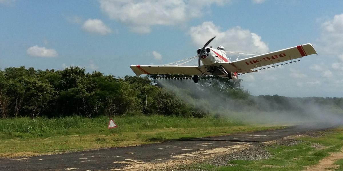 Según la Asociación de Pilotos Agrícolas de Colombia (Apaco). El 85 por ciento, de cada cien pilotos, ha reportado al menos un accidente aéreo.