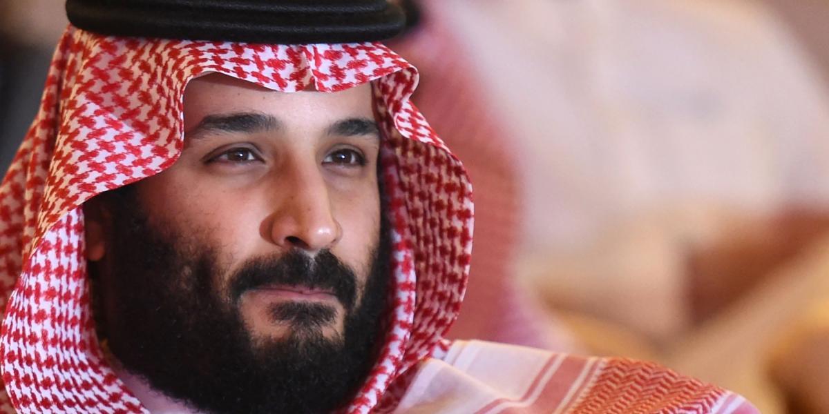 La foto muestra al príncipe heredero de Arabia Saudita, Mohammed bin Salman.
