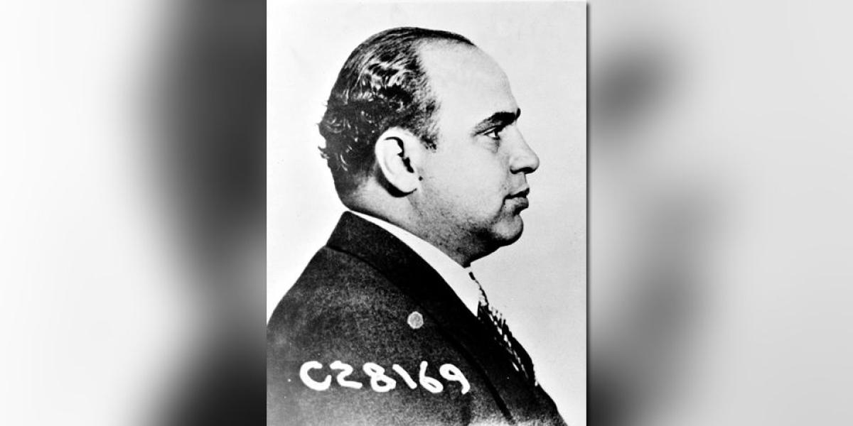 Capone cumplió la mayor parte de su sentencia en la cárcel de Alcatraz.