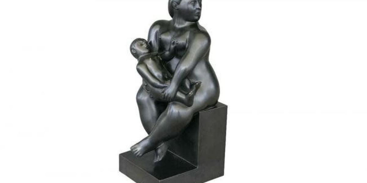 Maternity, de Fernando Botero, fue robada este fin de semana de la galería Bartoux.