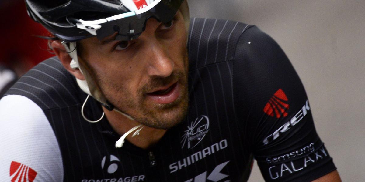 Fabian Cancellara, ciclista suizo.