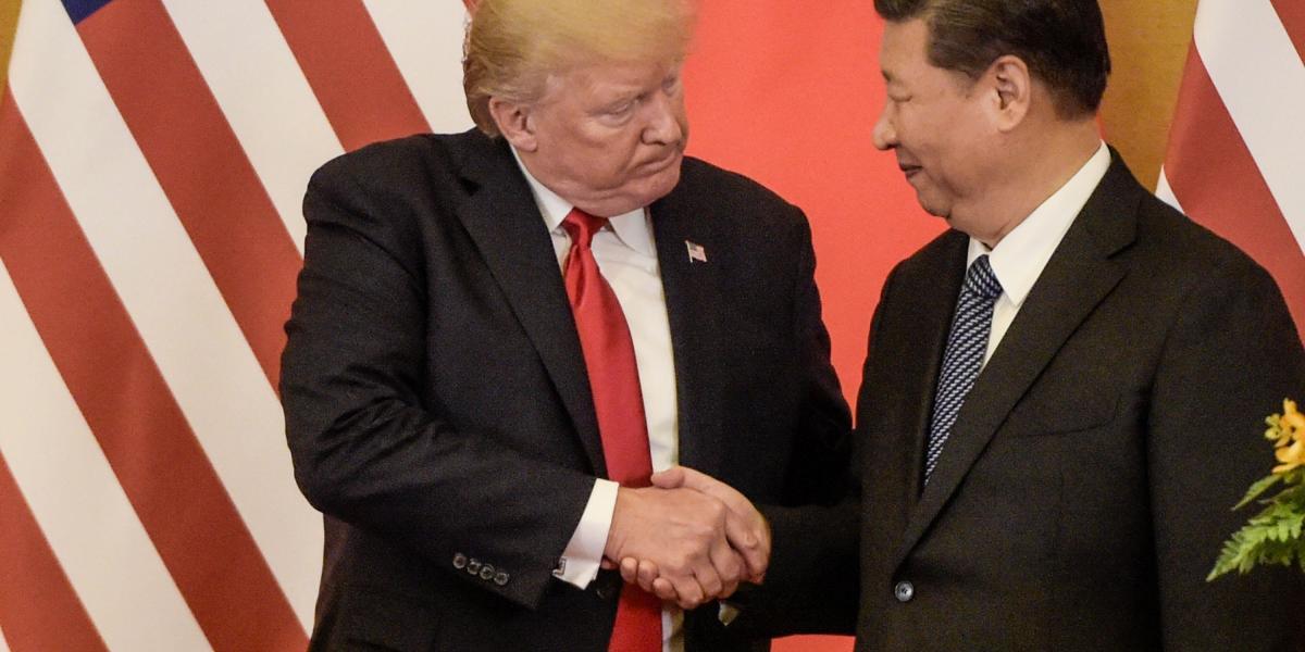 El mandatario estadounidense, Donald Trump, fue recibido con máximos honores por el presidente chino, Xi Jinping.