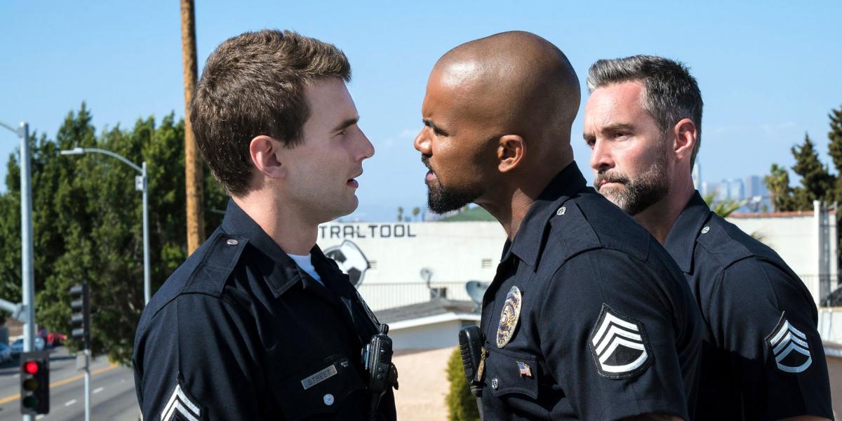 ‘S.W.A.T.’ se enfoca en la vida del teniente de la unidad Daniel ‘Hondo’ Harrelson (centro) –Shemar Moore, famoso por ‘Criminal Minds’–.