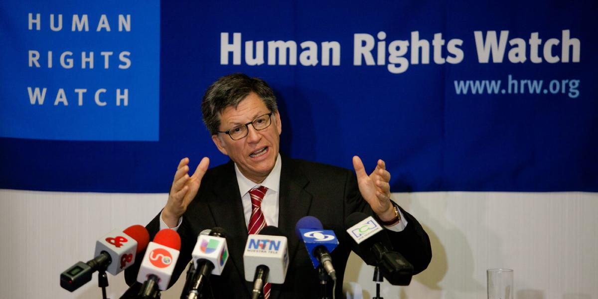 José Miguel Vivanco, director de Human Rights Watch.