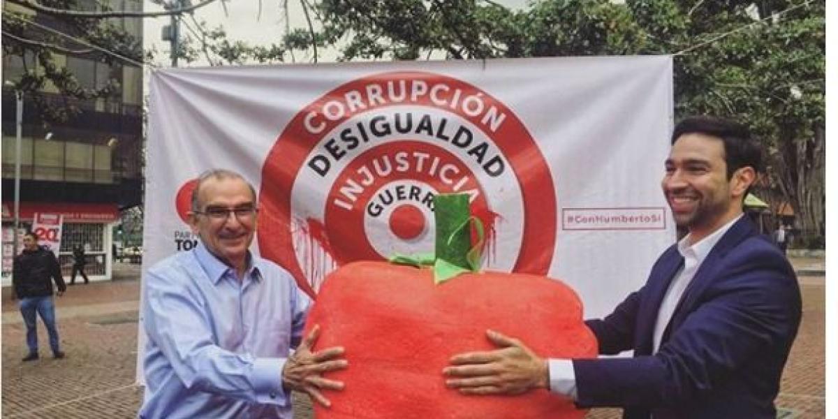 Humberto de La Calle recibe el respaldo del movimiento Partido del Tomate