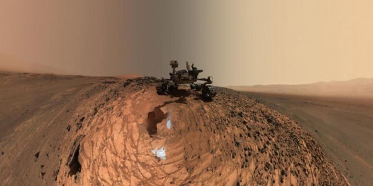 La Nasa está trabajando y realizando diferentes pruebas como esta para poder viajar y aterrizar en Marte exitosamente.