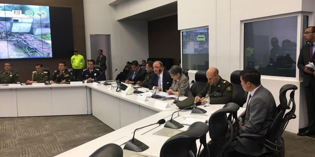 El ministro de defensa, Luis Carlos Villegas, aseguró que esta es una de las operaciones transnacionales más importantes.