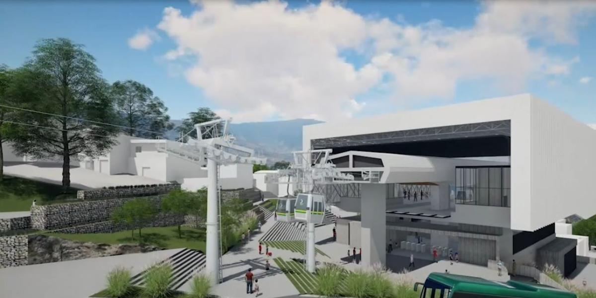 Un consorcio francés construirá la Línea P del sistema de transporte masivo que beneficiará a 420.000 personas del noroccidente de Medellín