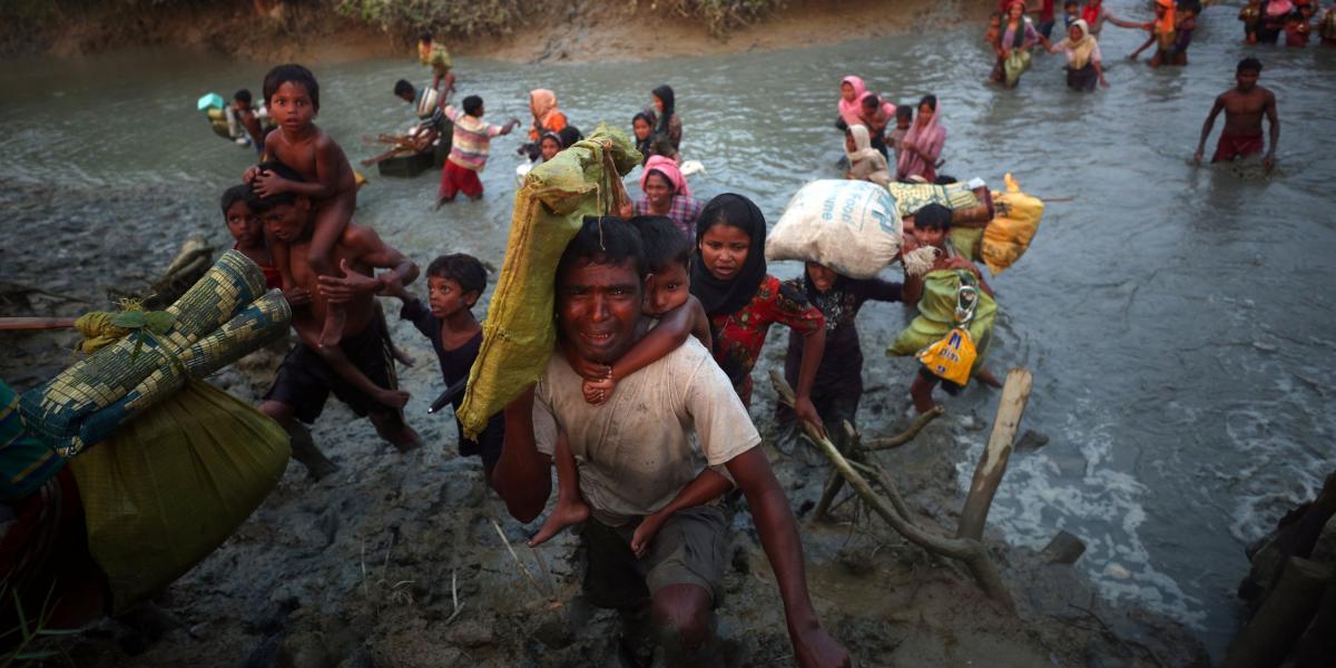 Más de 600.000 rohinyás que han llegado a territorio bangladesí desde el pasado 25 de agosto.