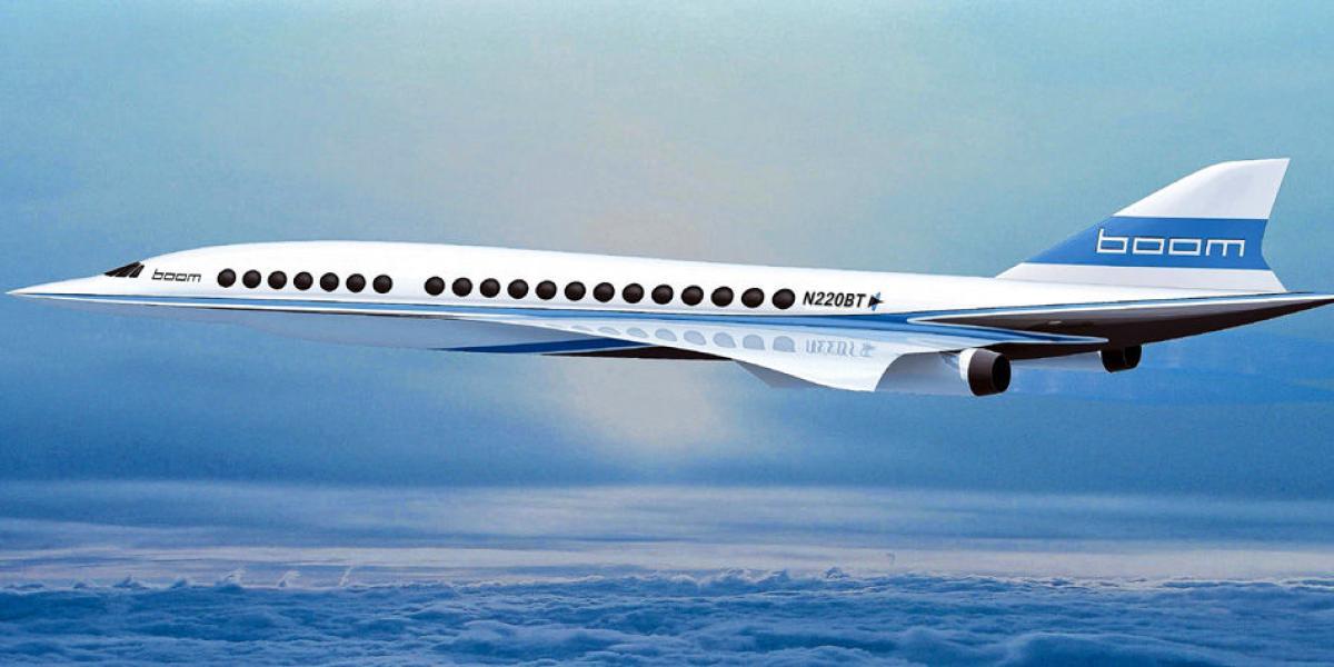 La compañía Boom Technology, fundada por el piloto Blake Scholl, dice estar desarrollando el avión civil más rápido de la historia.