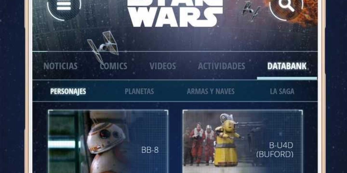 La aplicación móvil de Star Wars se encuentra disponible en ocho países de latinoamérica y ofrece contenido multimedia para fanáticos de la saga.