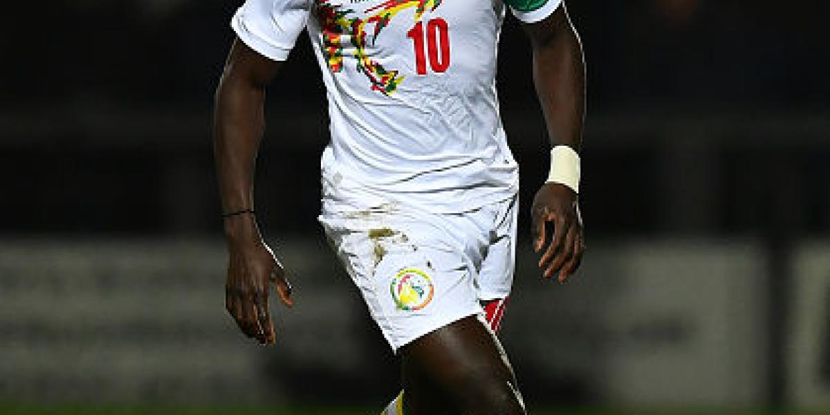 Sadio Mané, delantero de Senegal.