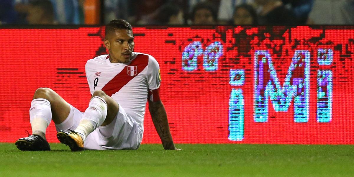 Guerrero se perderá el encuentro de ida de su club, el Flamengo de Brasil, que enfrenta este miércoles a Independiente por el juego de ida de la final de la Copa Suramericana.