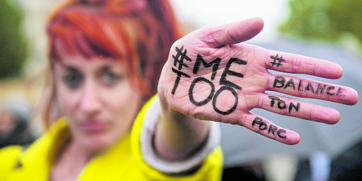 La campaña # MeToo, que buscó solidarizarse con las personas que habían sido acosadas en todo el mundo. El movimiento se desató tras el escándalo del productor Harvey Weinstein.