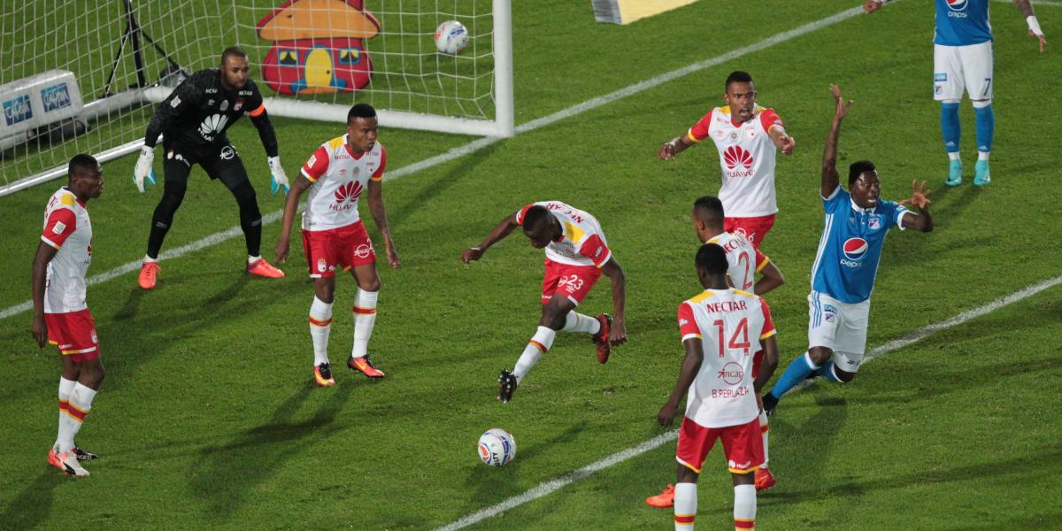 Millonarios ganó 1-0 la final de ida en la Liga colombiana 2017-II.