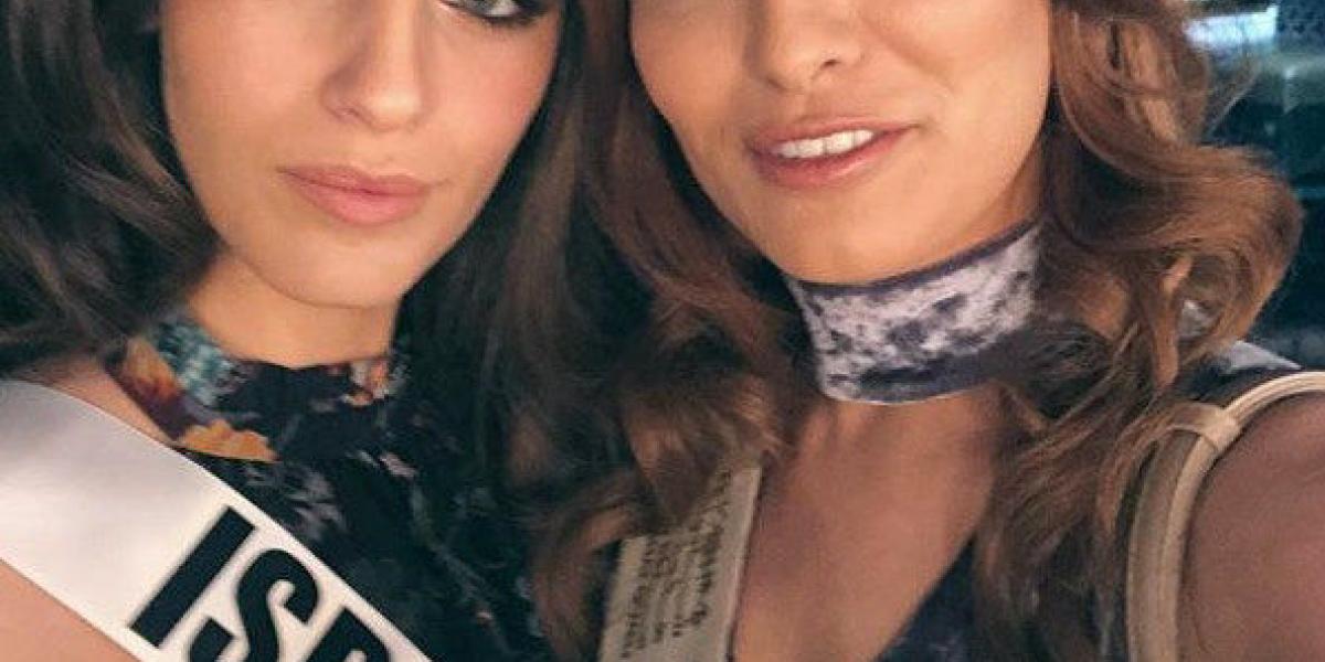 Miss Irak huye del país por amenazas tras foto con Miss Israel