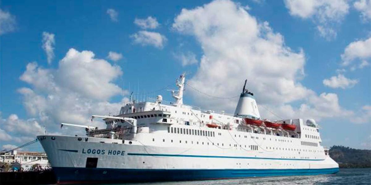 Logos Hope, el barco biblioteca más grande del mundo, estará abierto al público en el puerto de Santa Marta hasta el próximo 31 de diciembre.