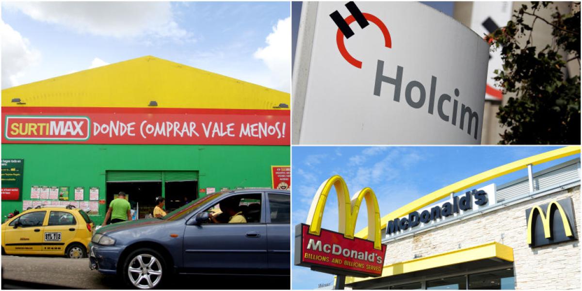 Los anuncios en el 2017 de concesión han corrido por cuenta de LafargeHolcim, McDonald’s y Surtimax, entre otras.