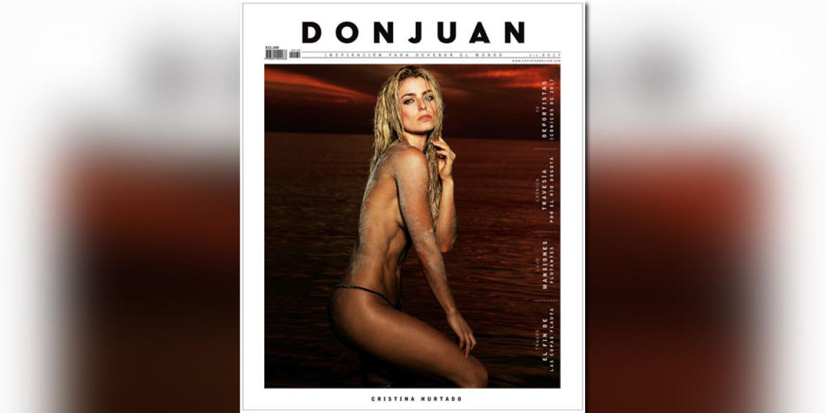Por exigencia de Cristina Hurtado, la revista ‘DONJUÁN’ pública las fotos de ella sin retoques ni Photoshop.