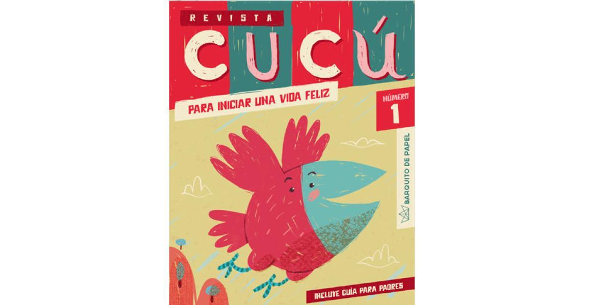 La revista ‘Cucú’ es una hoja plegable con cuatro historias, para bebés y niños.