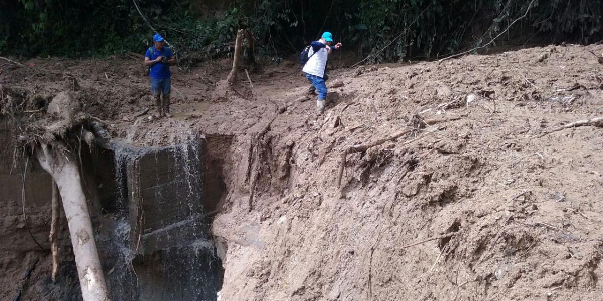Charcorrico es uno de los corregimientos de Ibagué que más problemas presenta por las lluvias.