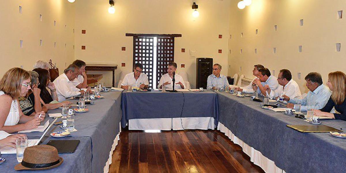 Este sábado, negociadores de paz con el Eln se reunieron para analizar al continuidad del cese el fuego con la guerrilla.