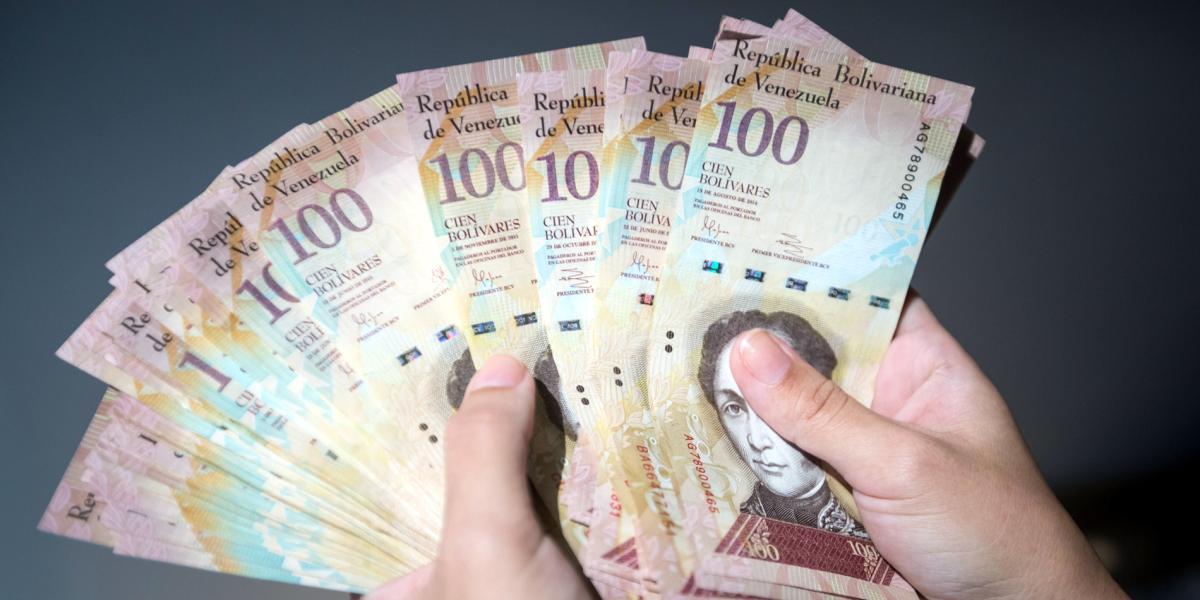 En la semana del 15 al 22 de septiembre del año pasado, el dinero en circulación en la economía venezolana llegó a 122,7 billones.