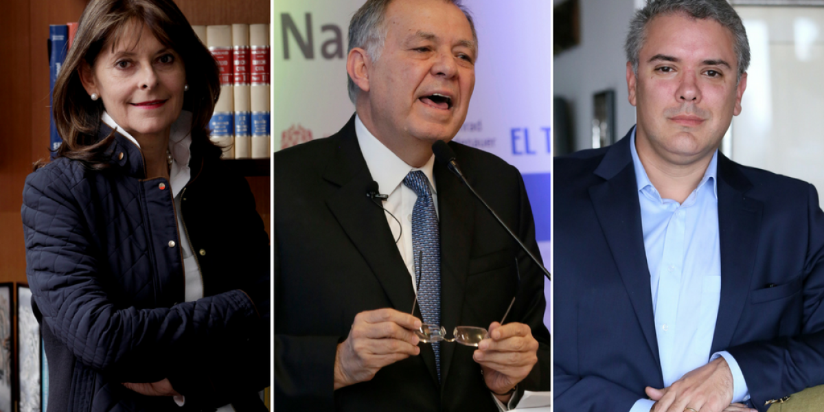 Marta Lucía Ramírez, Alejandro Ordóñez e Iván Duque irían a una consulta para elegir el candidato presidencial del 'No'.