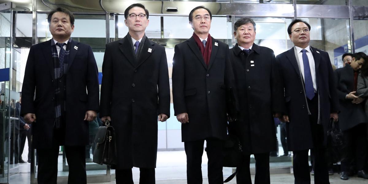 La delegación surcoreana que asistirá al encuentro con Corea del Norte es encabezada por el ministro de Unificación, Cho Myoung-gyon.