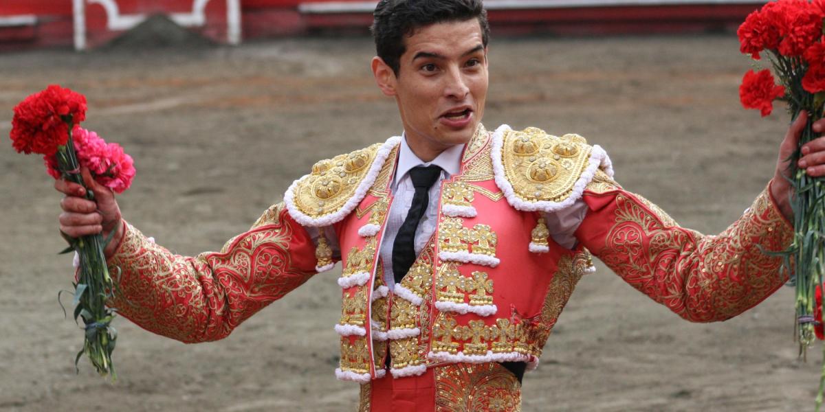 En el 2007, Andrés de los Ríos empezó su carrera de torero.