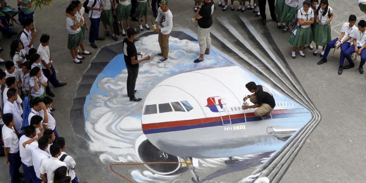 El avión de Malaysia Airlines se perdió en vuelo el 8 de marzo de 2014 en el océano Índico.