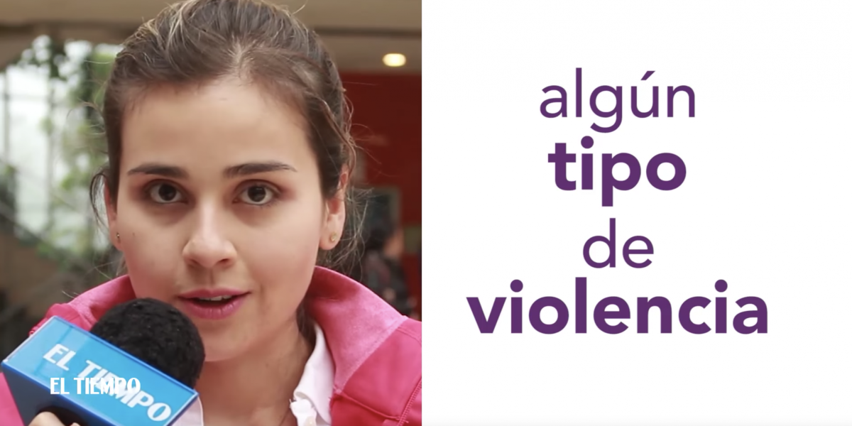 La violencia contra la mujer es uno de los principales problemas en Colombia. #NoEsHoraDeCallar.