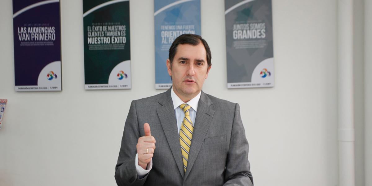 Mario Andrés Rivero, gerente de la Industria de Licores del Valle.