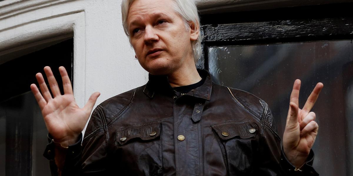 Julian Assange, fundador de WikiLeaks, está asilado desde hace 5 años.