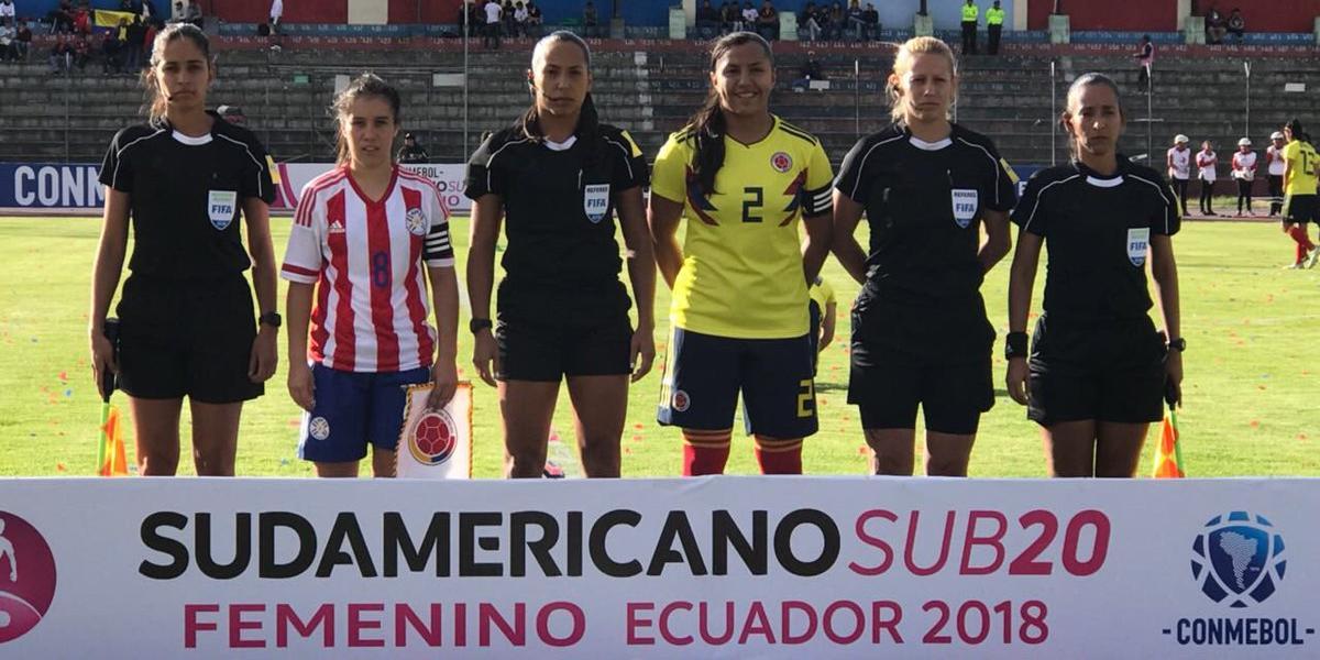 La Selección Colombia Sub20 femenina perdió 6-1 contra Paraguay, en el debut del Sudamericano.