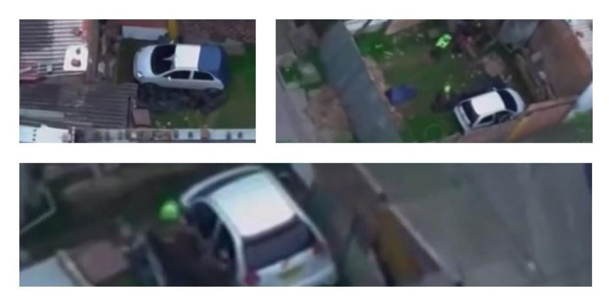 Cinematográfica persecución de la Policía para rescatar carro robado