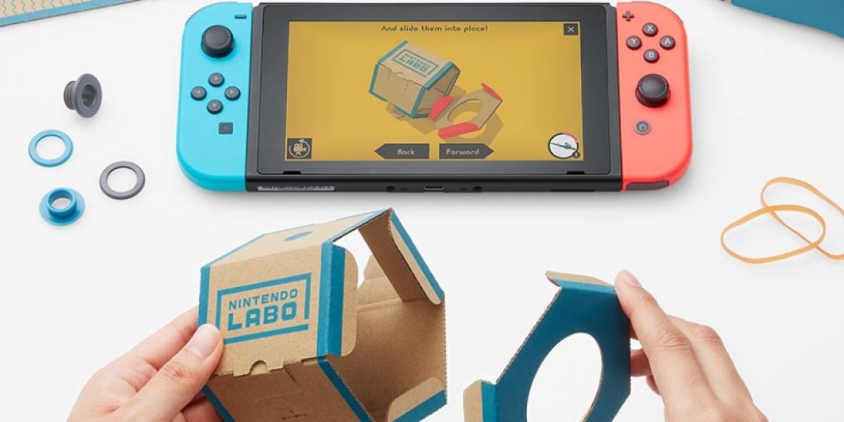 Nintendo Labo será lanzando el 27 de abril en Europa.