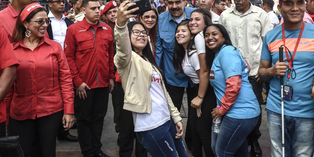 El presidente Nicolás Maduro dijo “estar a la orden” para buscar su reelección.