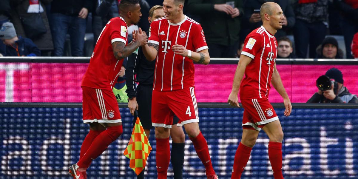 Bayern ganó 5-2 contra el Hoffenheim en el Allianz Arena