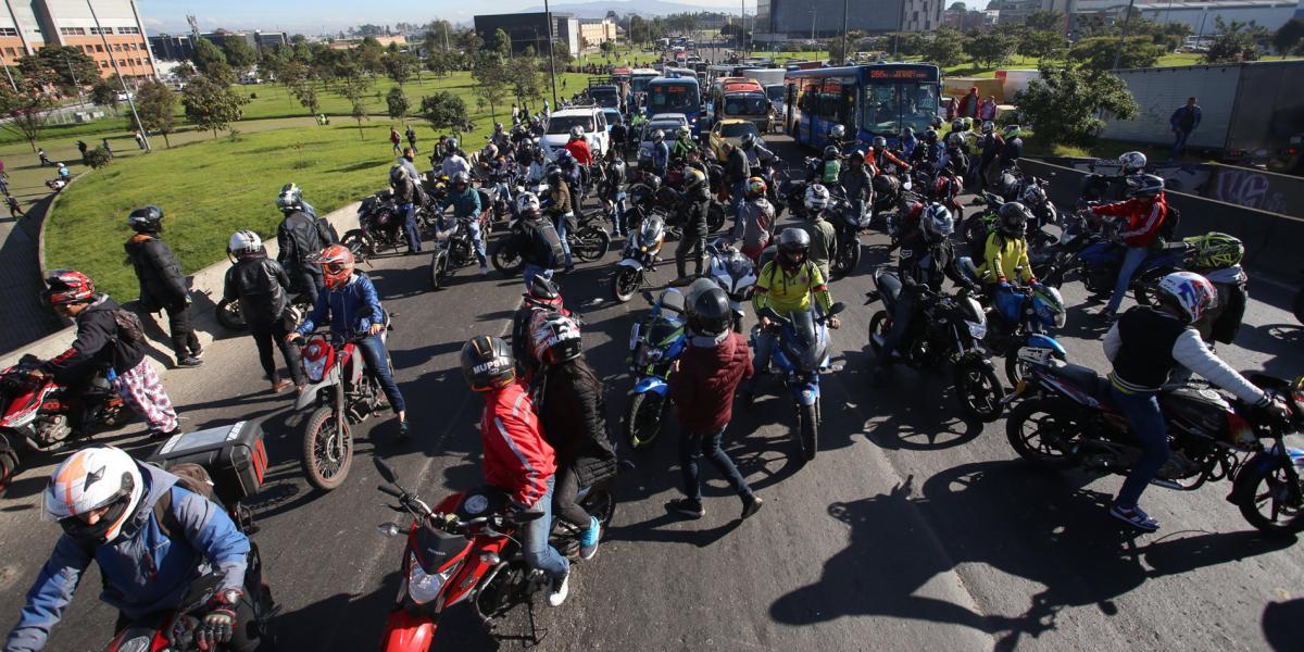 El viernes se conocieron audios y videos de motociclistas planeando los bloqueos que realizaron el miércoles y el viernes.