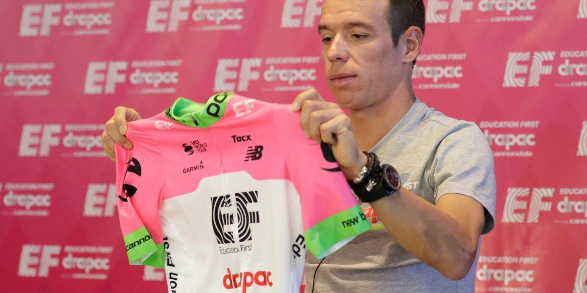 Rigoberto Urán liderará el equipo EF en la Colombia Oro y Paz.